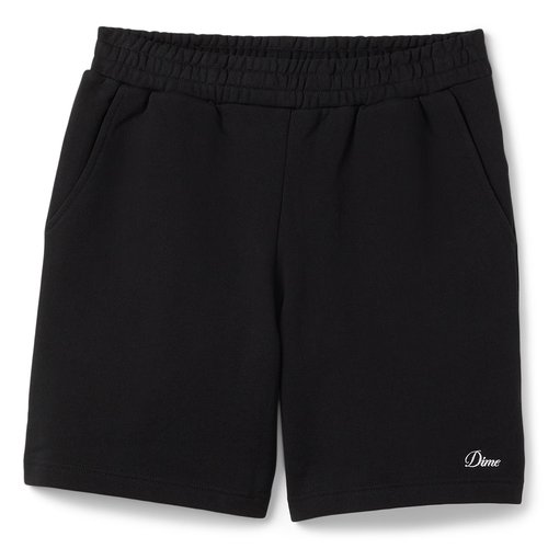 Dime Cursive Small Logo Sweatshorts - DIMESU2540BLK