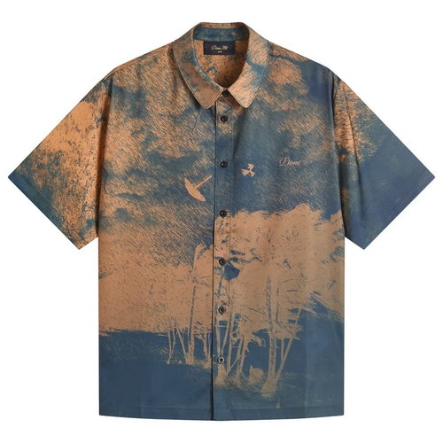 Dime Day Off Short Sleeve Shirt - Peach - DIMESU255-PEA