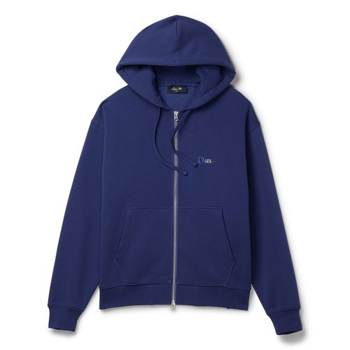 Dime Friends Zip Hoodie - Night Blue - DIMEFA2552BLU