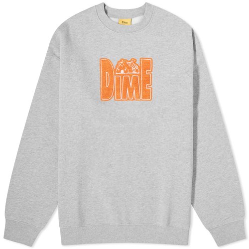 Dime Gray Club Sweatshirt - Heather Gray - DIMEHO2317GRY
