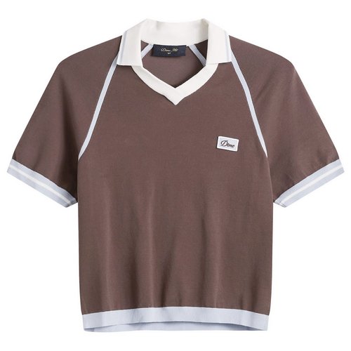 Dime Knitted Jersey - Brown - DIMESP2615BRW