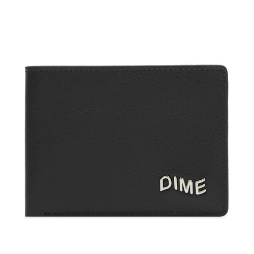 Dime Leather Bifold Wallet - Black/Cherry - DIMEFA2532BLK