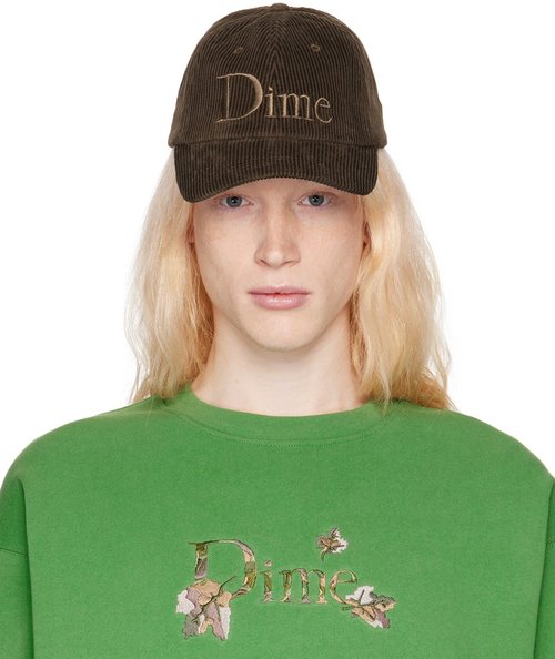 Dime Logo Cap - Brown - DIME23D1F37BRW