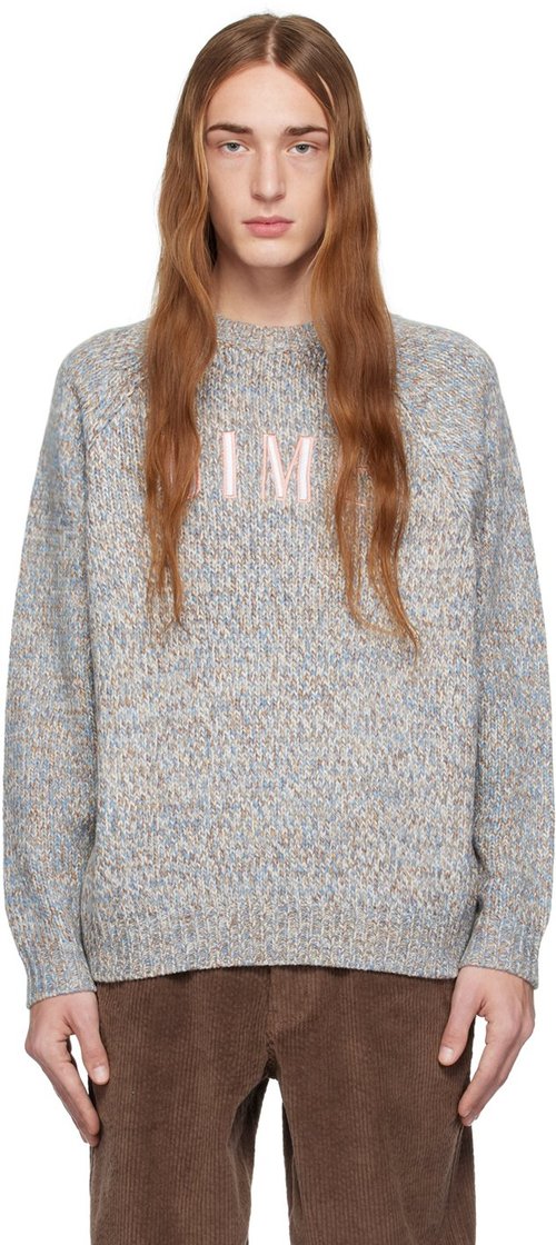 Dime Multicolor Fantasy Sweater - Cream - DIME23D2F5CRE