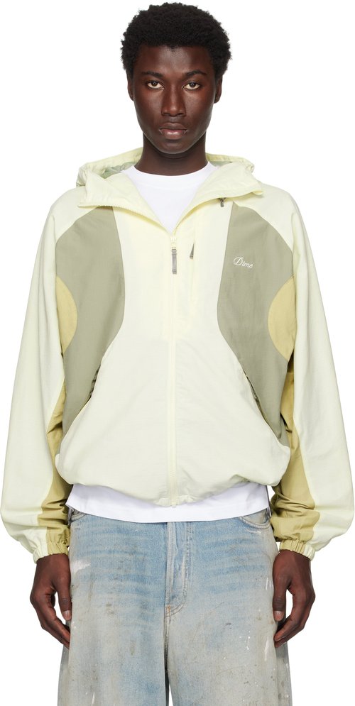 Dime Off-White Tech Windbreaker Jacket - Off white - DIMESU253WHT