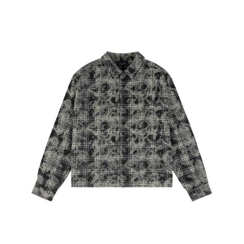 Dime Plaid Flannel Shirt - DIMEHO2511BLK