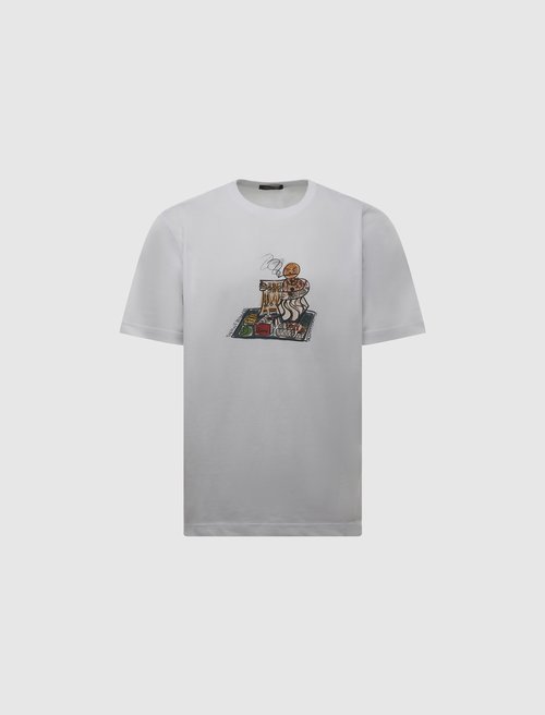 Dime Snackman Dealer T-Shirt - DIMESP2675WHT
