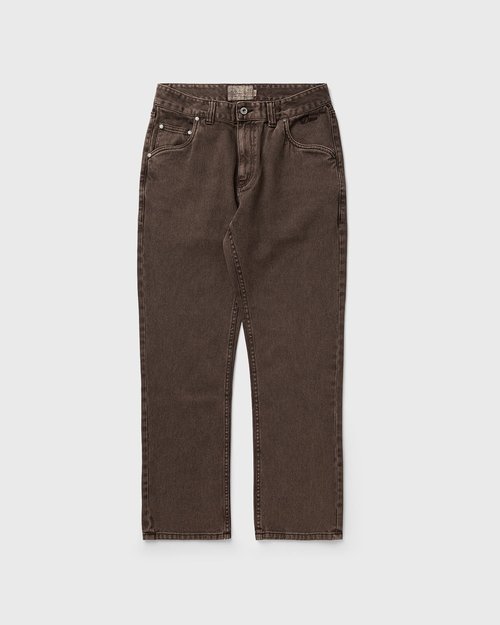 Dime Straight Denim Pants - Brown Washed - DIMEFA2516BRW