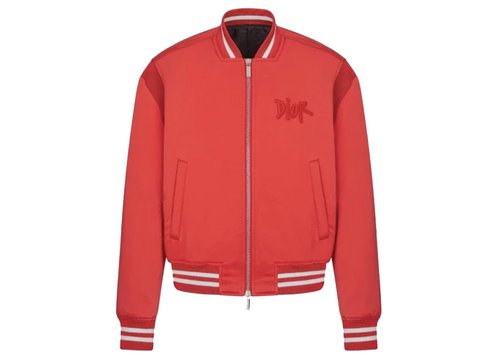Dior And Shawn Bomber Jacket - Red
