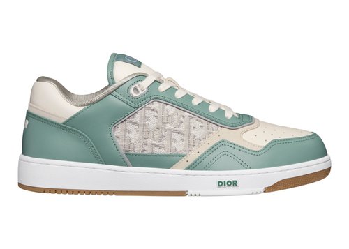 Dior B27 Low Dior Oblique Jacquard - Turquoise/Cream - 3SN272ZIR_6651