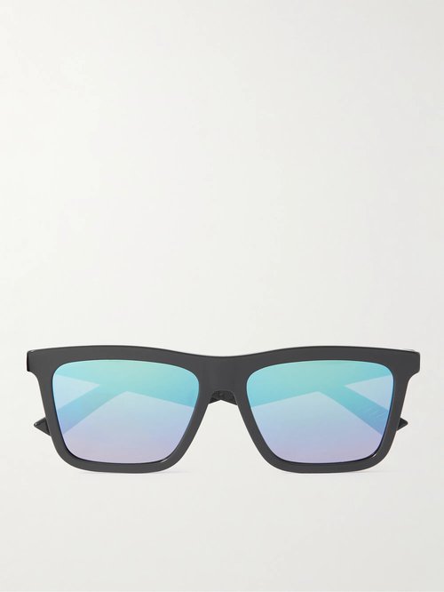 Dior B27 S1I D-Frame Logo-Detailed Acetate Mirrored Sunglasses - 45I6 - DM40093I