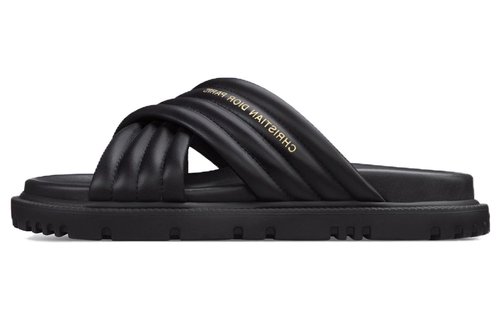 Dior D-Cross Leather Slide - KCQ922LAB_S900