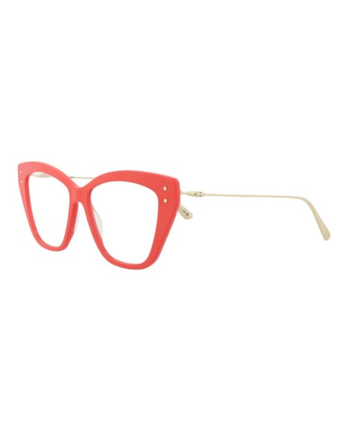 Dior Demo Butterfly Ladies Eyeglasses CD50066I 066 52 - Red - CD50066I06652