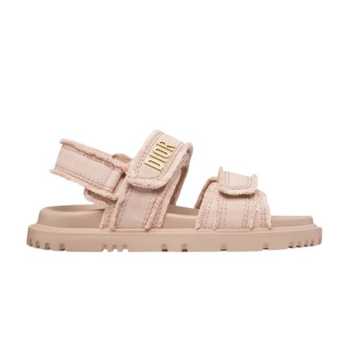 Dior Dioract Sandal | Cream | Size 36.5 - KCO002CVA_S19U