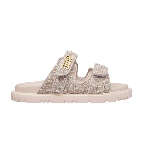 Dior Dioract Slide | Cream | Size 37.5 - KCO264CTG_S24U