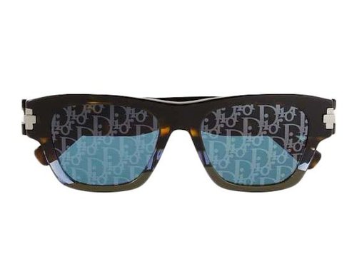 Dior DiorBlackSuit XL S2U SquareFrame Sunglasses - Tortoiseshell (S2U92B8)