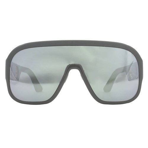 Dior DiorBOBBYSPORT M1U Silver Mirror Shield Ladies Sunglasses CD40054U 20C 00 - Grey/Silver Tone - CD40054U20C008.0000X6.0000X4.0000