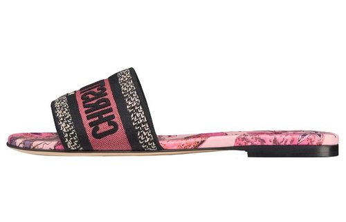 Dior Dway Embroidered Canvas Flat Slide - KCQ209VOY_S67P