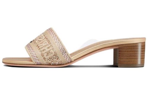Dior Dway Heeled Slides - KCQ244LCS_S62K