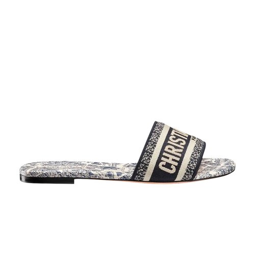 Dior DWay Slide | Blue | Size 37.5 - KCQ209KPY_S70W