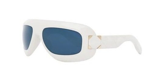 Dior LADY 95.22 M1I Wrap Ladies Sunglasses CD40136I 25V 58 - Blue/White - CD40136I25V588.0000X6.0000X4.0000