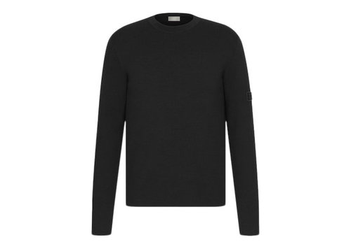 Dior Patch Milano Wool Sweater - Black Punto - 933M647AT313_900