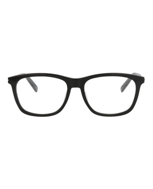 Dior RoundFrame Acetate Optical Frames Black Silver Transparent DM 014U - Black Silver Transparent (Dm50014U/001)