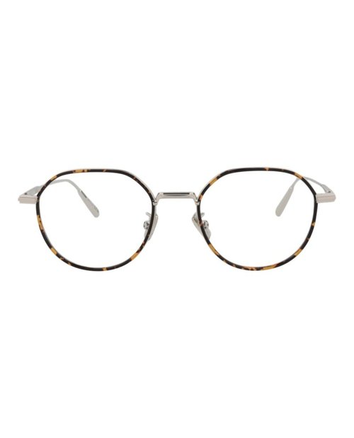 Dior RoundFrame Acetate Optical Frames - Blue Silver Transparent (Dm50030I/49/084)
