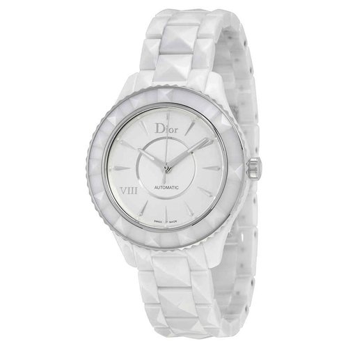 Dior VIII Automatic Dial Ceramic Ladies Watch CD1245E3C001 - White - CD1245E3C001DIAMETER-DIMENSION