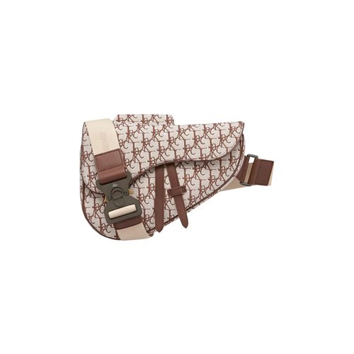 Dior x Cactus Jack Oblique Jacquard Saddle Bag - 1ADPO093JODH24E