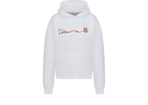 Dior x Cactus Jack Oversized Hoodie - White