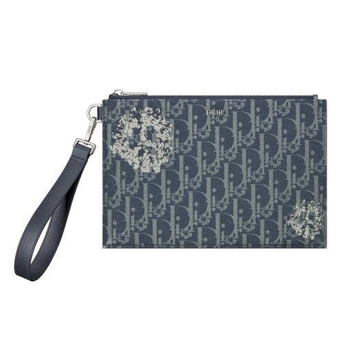 Dior x Denim Tears A5 Pouch | Size Onesize - 2ESCA338DDOH560