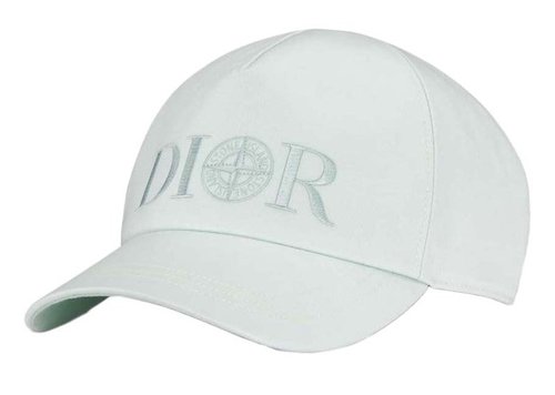 Dior x Stone Island Baseball Cap - Light Green - 483C901G6144_C610
