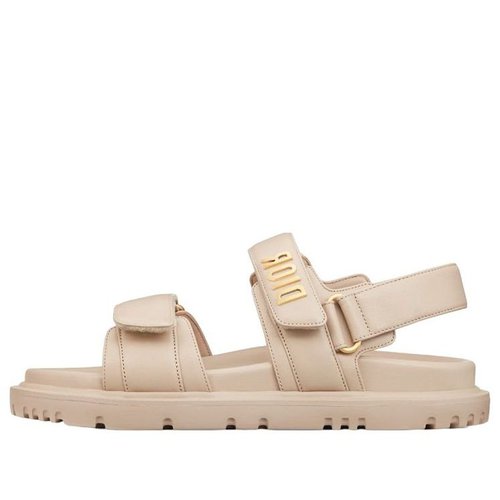 Dioract Sandal Powder Beige Lambskin - Light Pink - KCQ547LAB_S51U