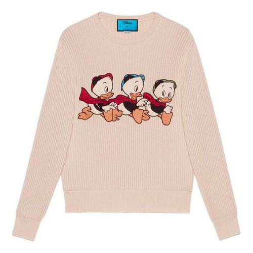 Gucci x Disney Donald Duck Wool Sweater - Ivory - 650076-XKBRQ-9791