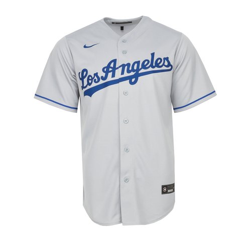 Dodgers Nike Replica Away Jersey - Grey - T770-LDGR-LD-XVR