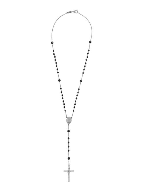 Dolce & Gabbana Silver Necklace With Cross Pendant And Clasp Closure On The Back In Brass For - WNP7S2W1111N0012
