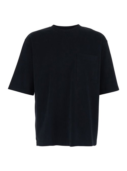 Dsquared2 Black Crewneck T-shirt With Logo Lettering On The Rear In CottOn Man - S74GD1559D20106900