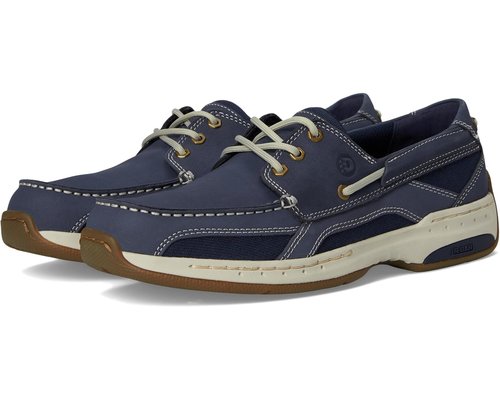 Dunham Captain Slip On - Dark Blue Nubuck - DHCAPTAIN-400 4E