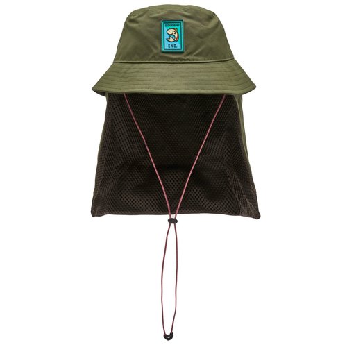 END. X adidas Flyfishing Bucket Hat - Dust Green - IL7094