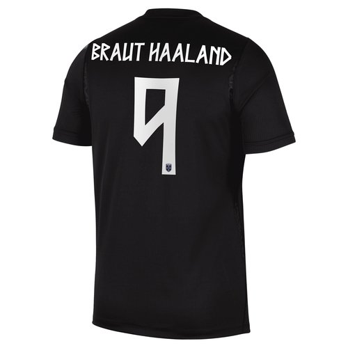 Erling Braut Haaland Norway National Team 2026 Stadium Home Nike Dri-FIT Soccer Jersey - Grey - NN203949402-NOR