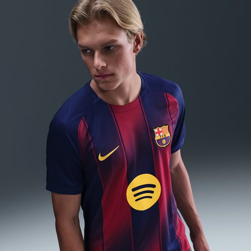 FC Barcelona 2025/26 Stadium Home Nike Dri-FIT Soccer Replica Jersey - Deep Royal Blue/Deep Royal Blue/Noble Red/Midwest Gold - HJ4590-456