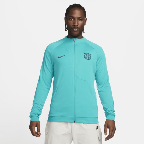 FC Barcelona Academy Pro Third Nike Soccer Knit Jacket - Energy/Thunder Blue - DX8470-300