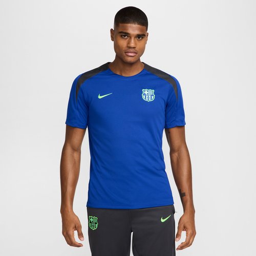 FC Barcelona Strike Third Nike Dri-FIT Kurzarm-Fußballoberteil aus Strickmaterial - FQ2609-417