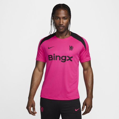 FC Chelsea Strike Third Nike Dri-FIT Kurzarm-Fußballoberteil aus Strickmaterial - FQ2607-659