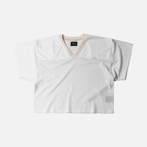 Fear of God 5th Collection Mesh Football Jersey - White - -17-MFBJ-WHT