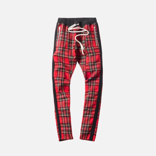 Fear of God 5th Collection Tartan Wool Plaid Trouser - Red - -17-WPTP-RED