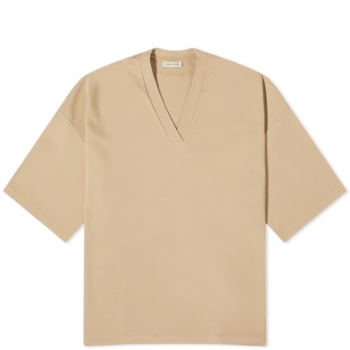 Fear of God 8th Milano V-Neck T-Shirt - Dune - FG85-0-20-8VI-S-260