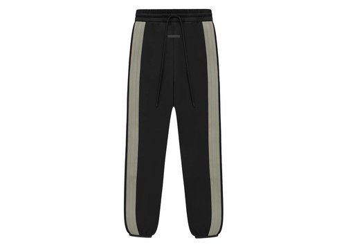 adidas x Fear of God Athletics Suede Fleece Sweat Pants - Black - IS8703