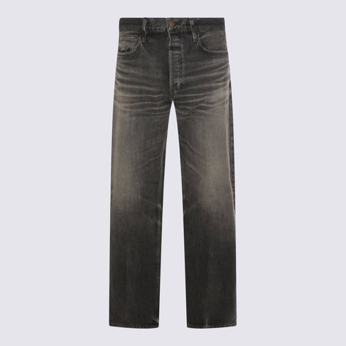 Fear of God Black Cotton Jeans - FG25-W454-4DN-003